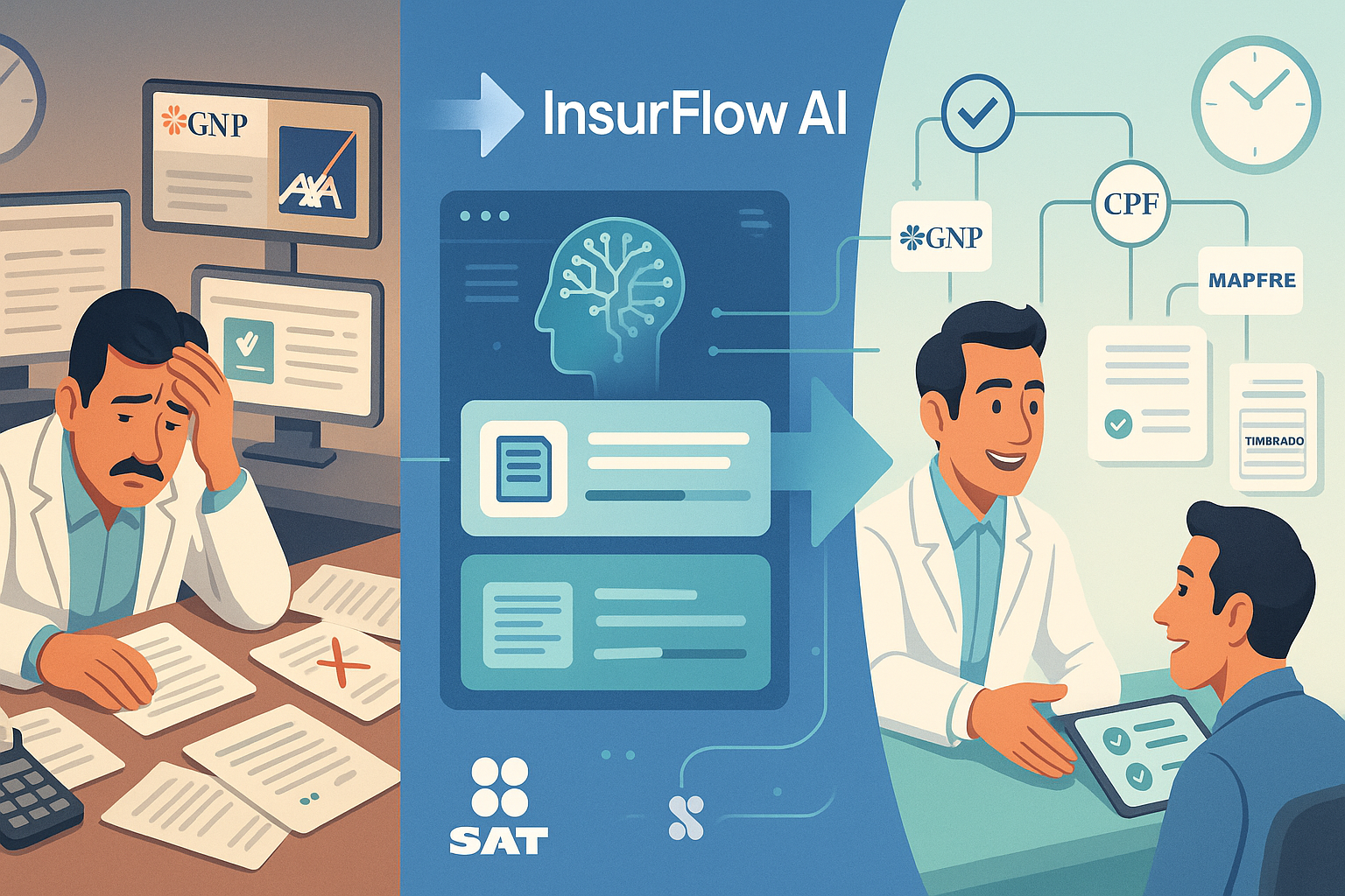 Dashboard de IxcheA Labs - Interfaz moderna para facturación médica automatizada